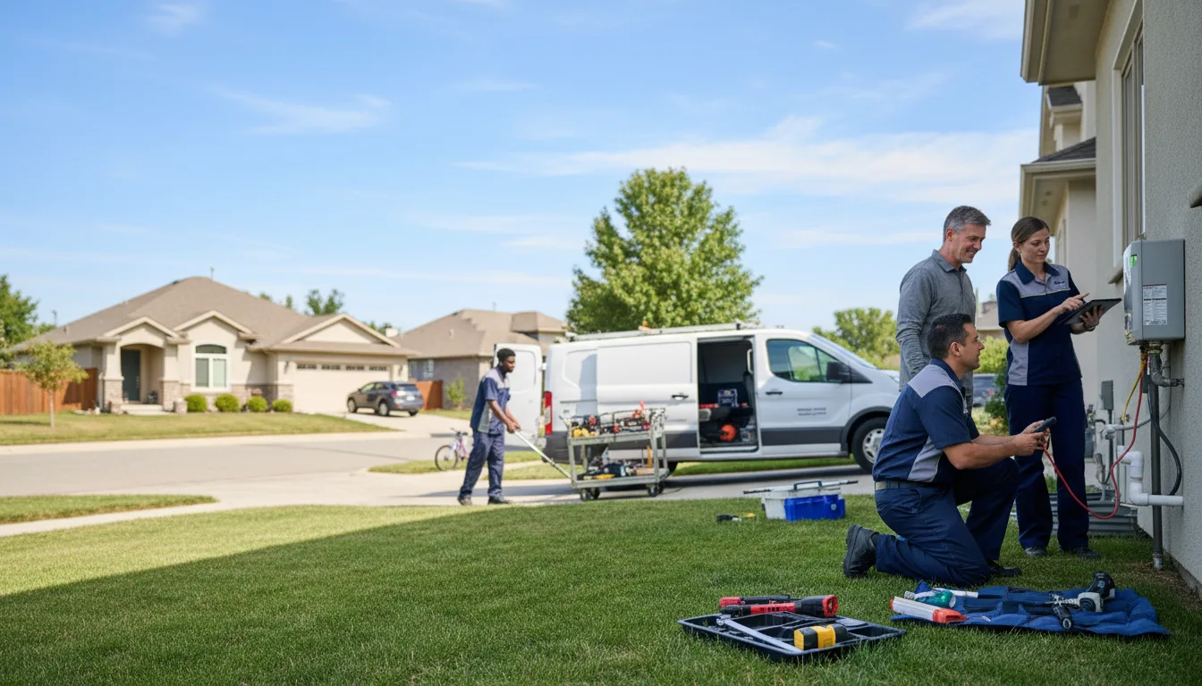 Tankless water heater service in Watauga, SD